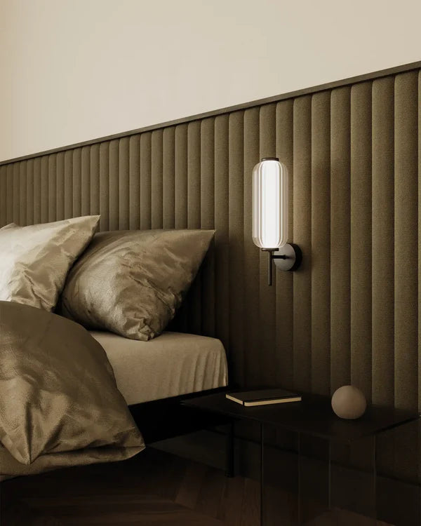 Elma LED Wall Light 6W 2700K Matte Black - ARO.A1312/NEG