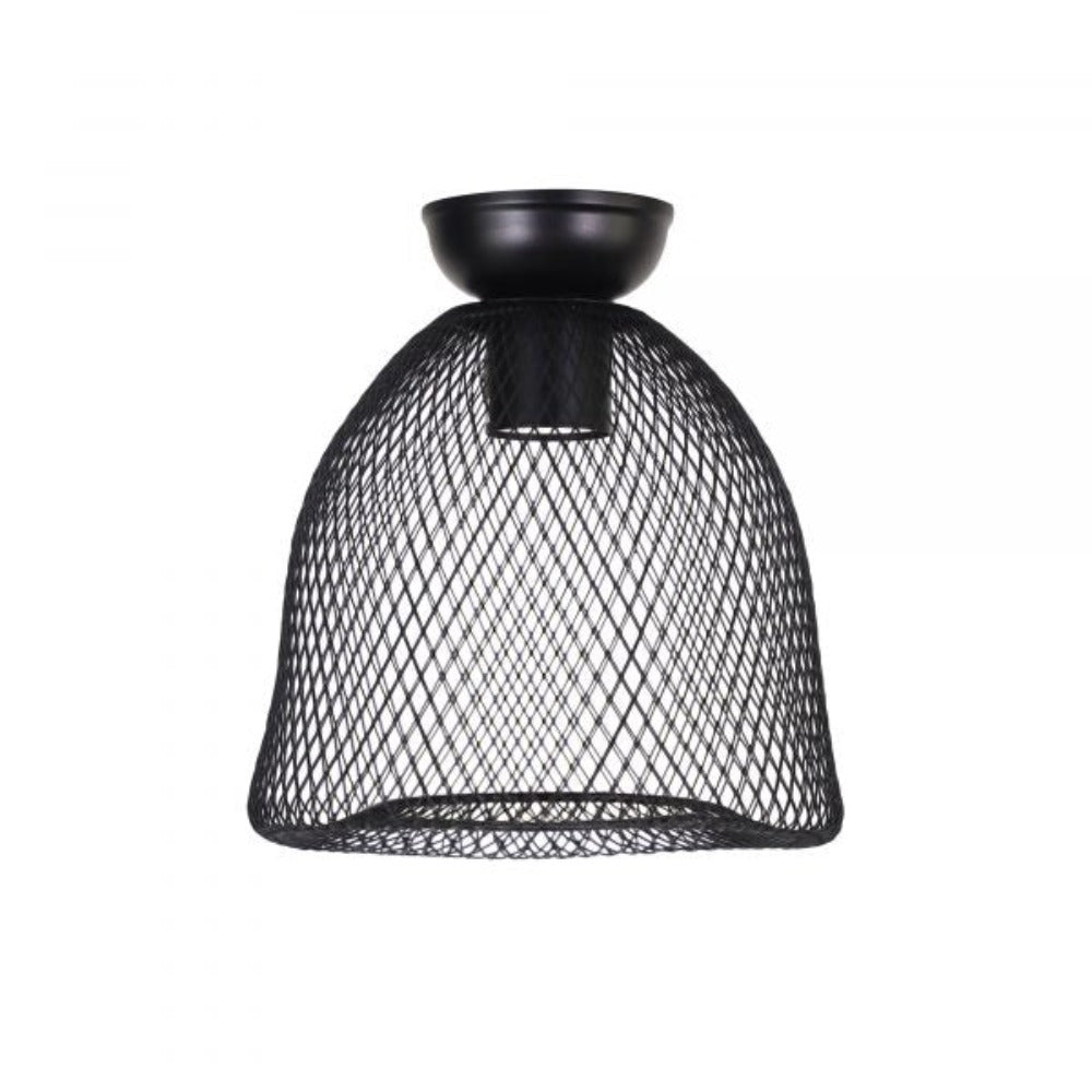 Buy DIY Batten Fix Lights Australia Tellis DIY Batten Fix Light Black Wire Mesh - OL2547BK