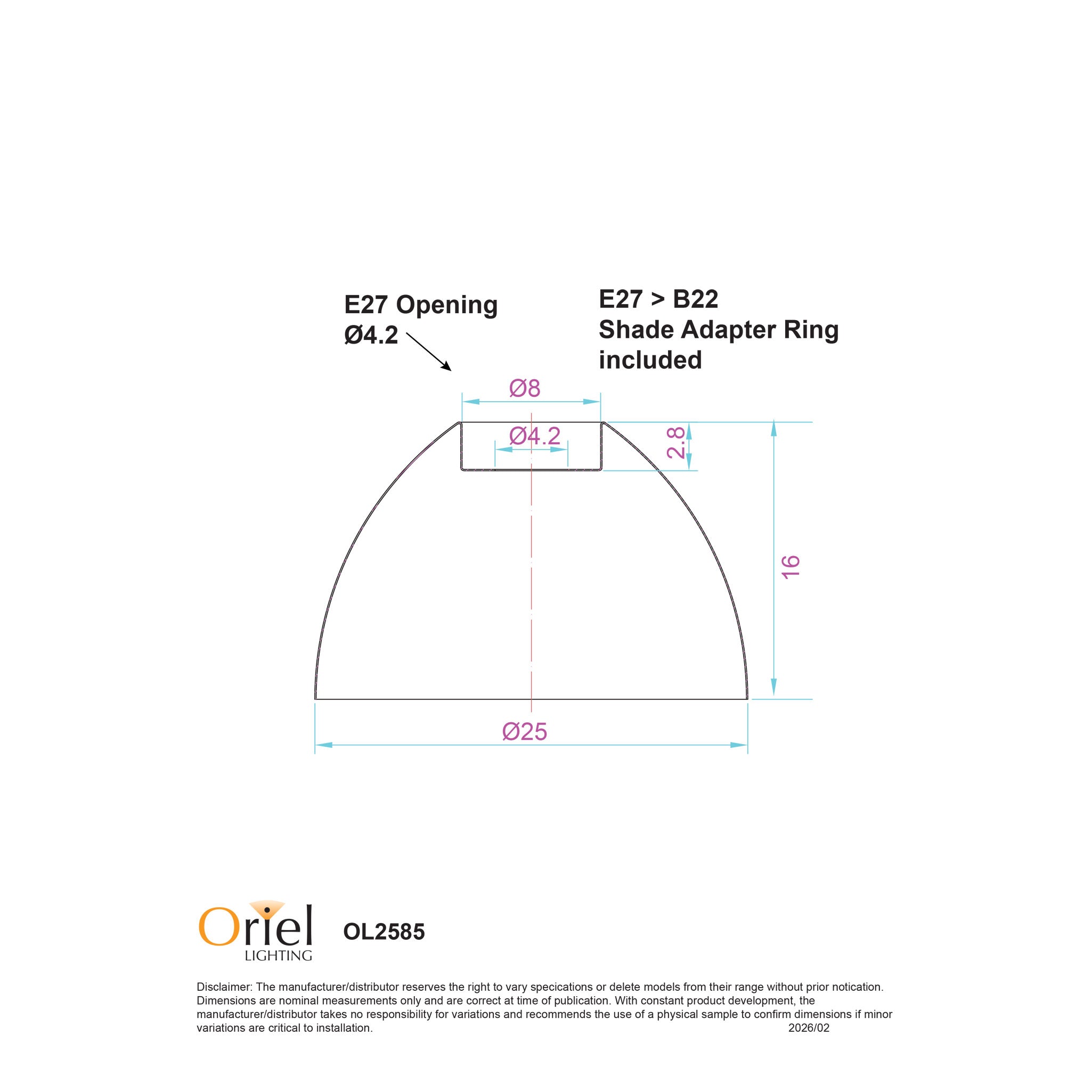 Strobe DIY Batten Fix Light Black - OL2585BK