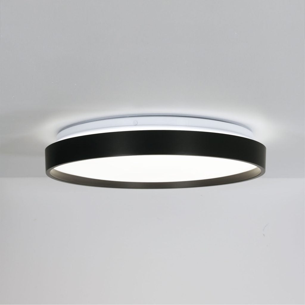 Leena 380mm LED Wall Light 24W Tri Colour Black - OL49781/38BK
