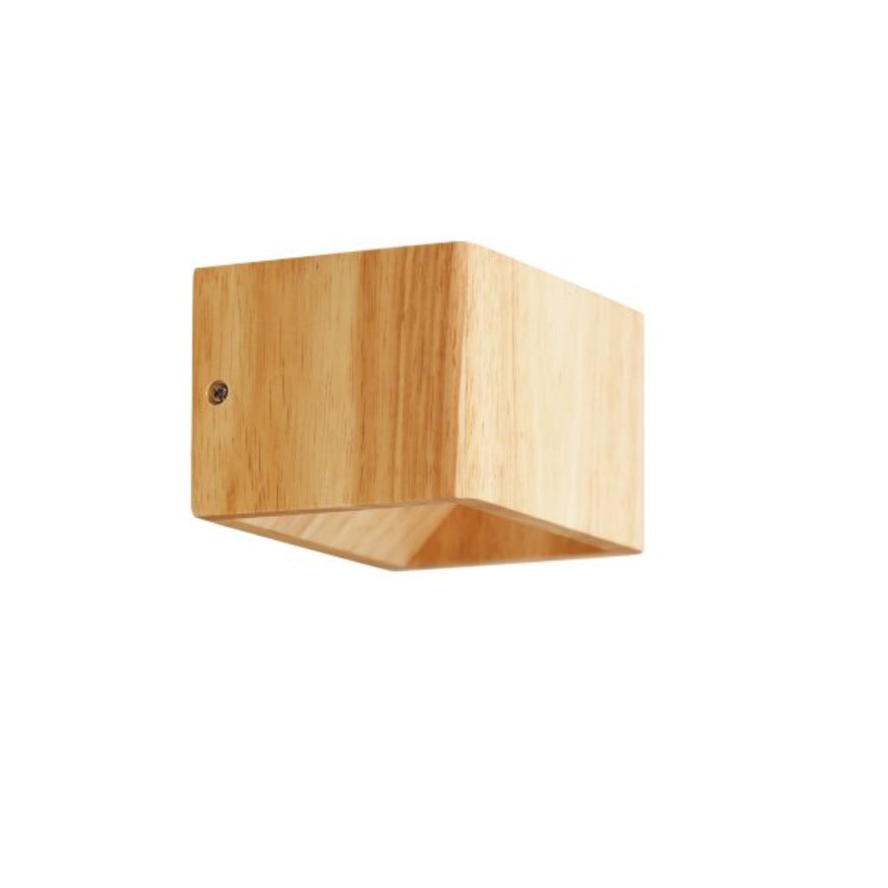 Buy Wall Sconce Australia VIDAR Up & Down Wall Light Timber 4000K - OL53101