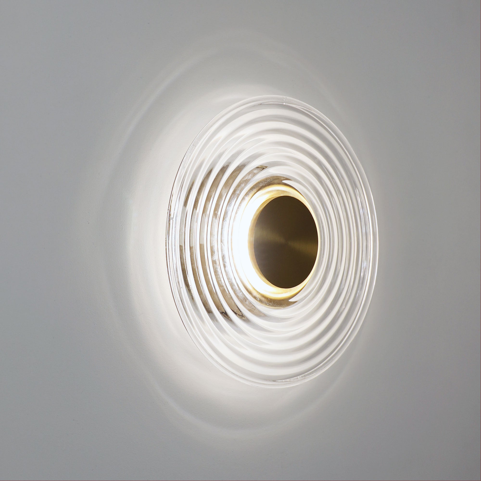 Cincin LED Wall Light 8W Tri Colour Satin Brass - OL53325SB