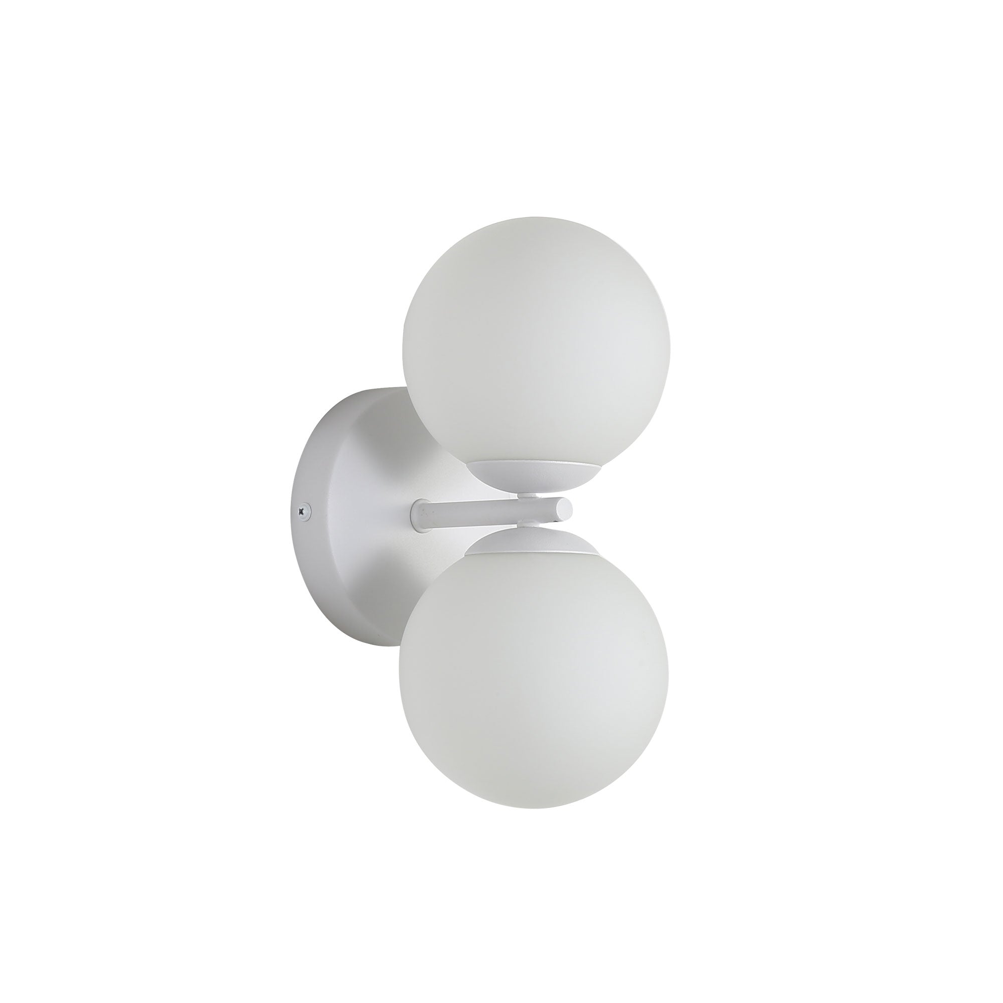 Oberon LED Wall Light 4W 4000k White & Opal Matt - OL54292WH