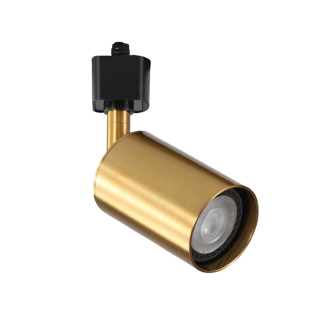 Buy Single Circuit Track Heads Australia BRIDGE Single Circuit Track Light Satin Brass - OL56015SB