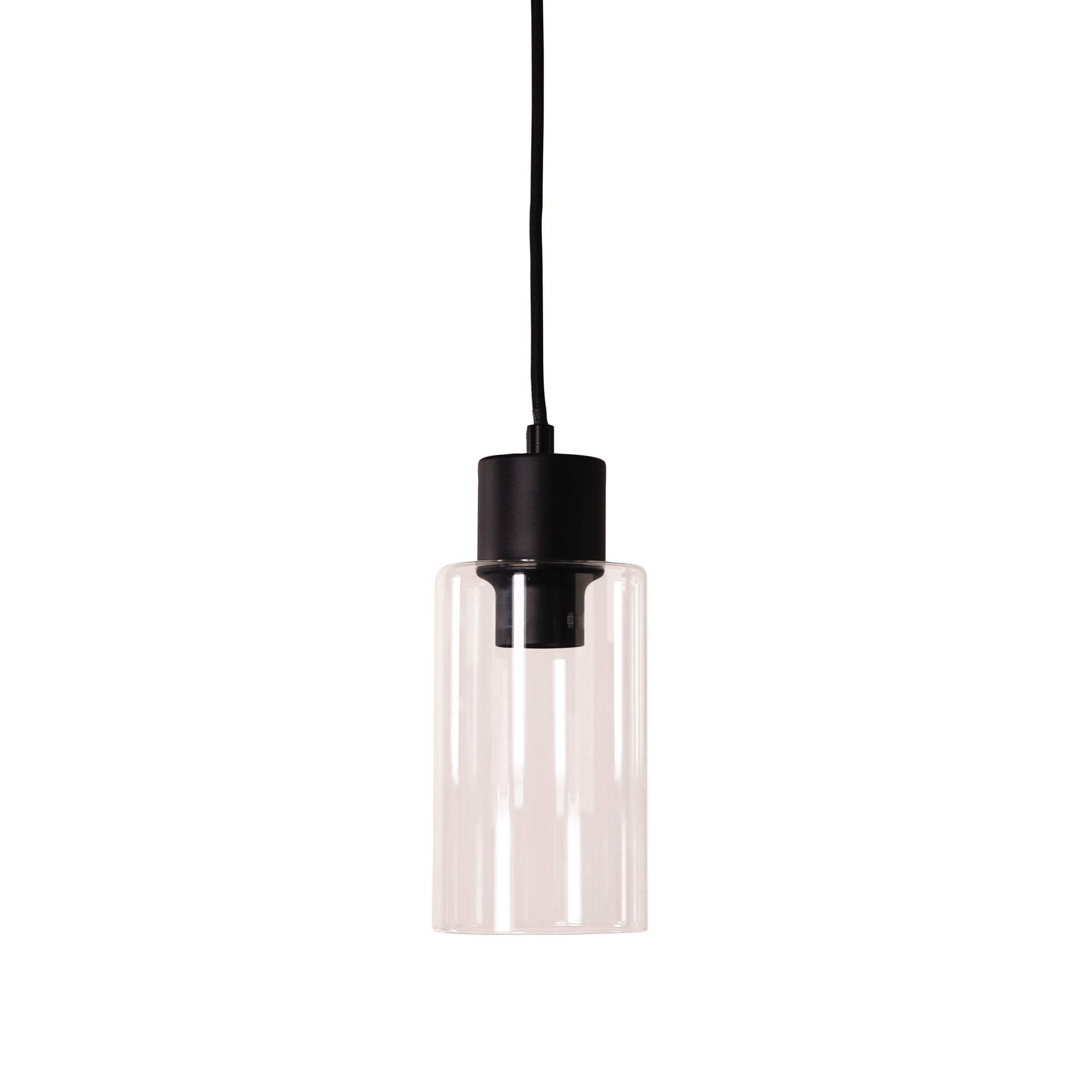 Lisa Pendant Light Black & Clear - OL60581CL