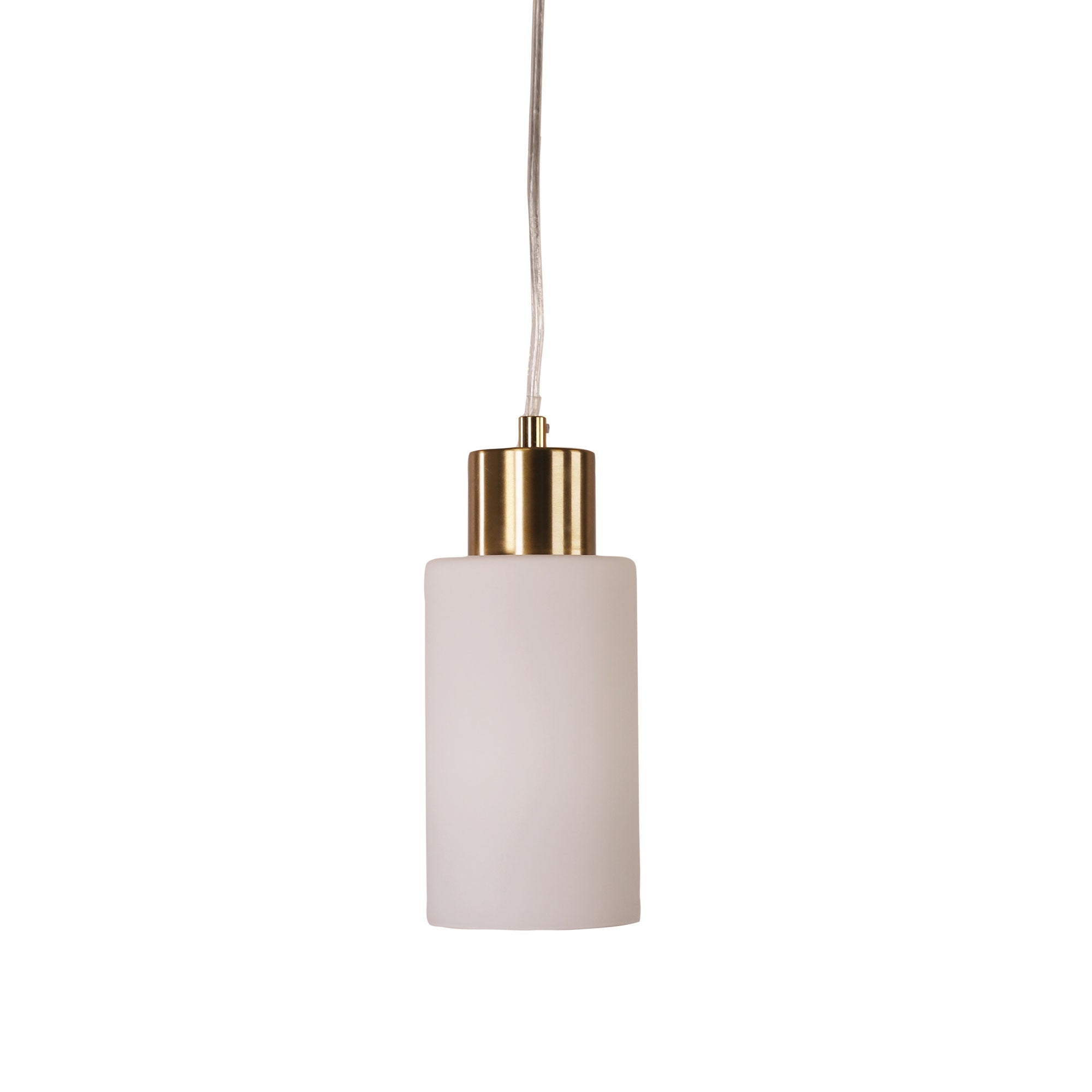 Lisa Pendant Light Satin Brass & Opal - OL60585OP