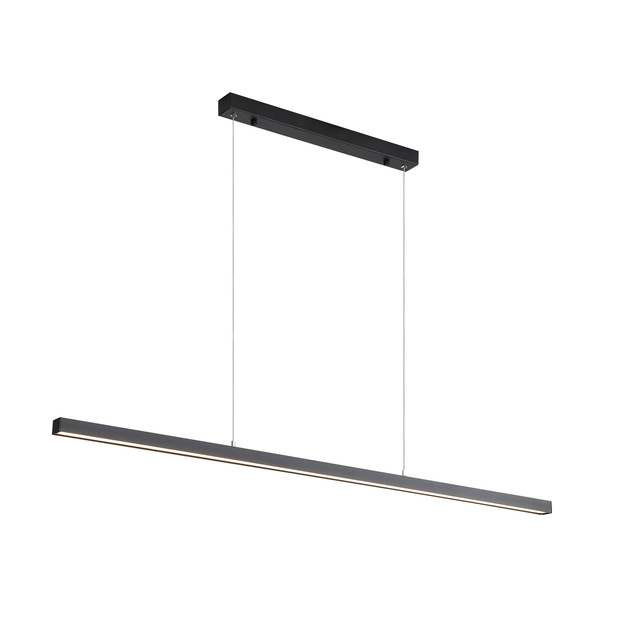 Shard LED 1200mm Pendant Light 24W Tri Colour Black - OL60625/1200BK