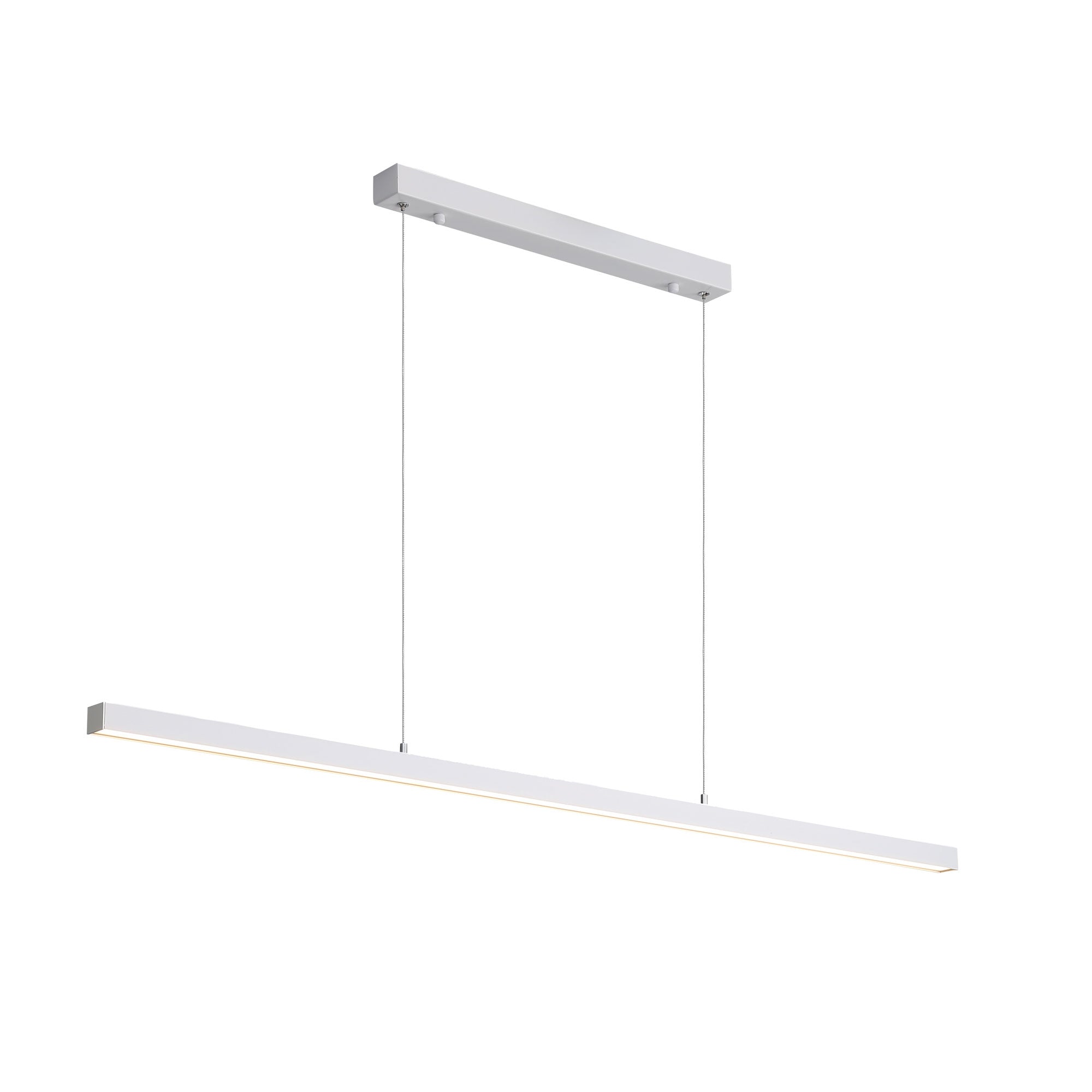 Shard LED 1200mm Pendant Light 24W Tri Colour White - OL60625/1200WH