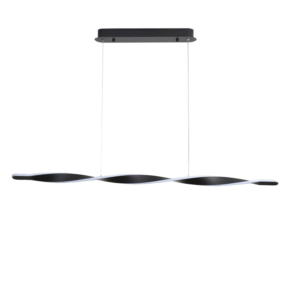 Buy LED Pendants Australia AEON LED Pendant Light Black 3CCT - OL60980/120BK