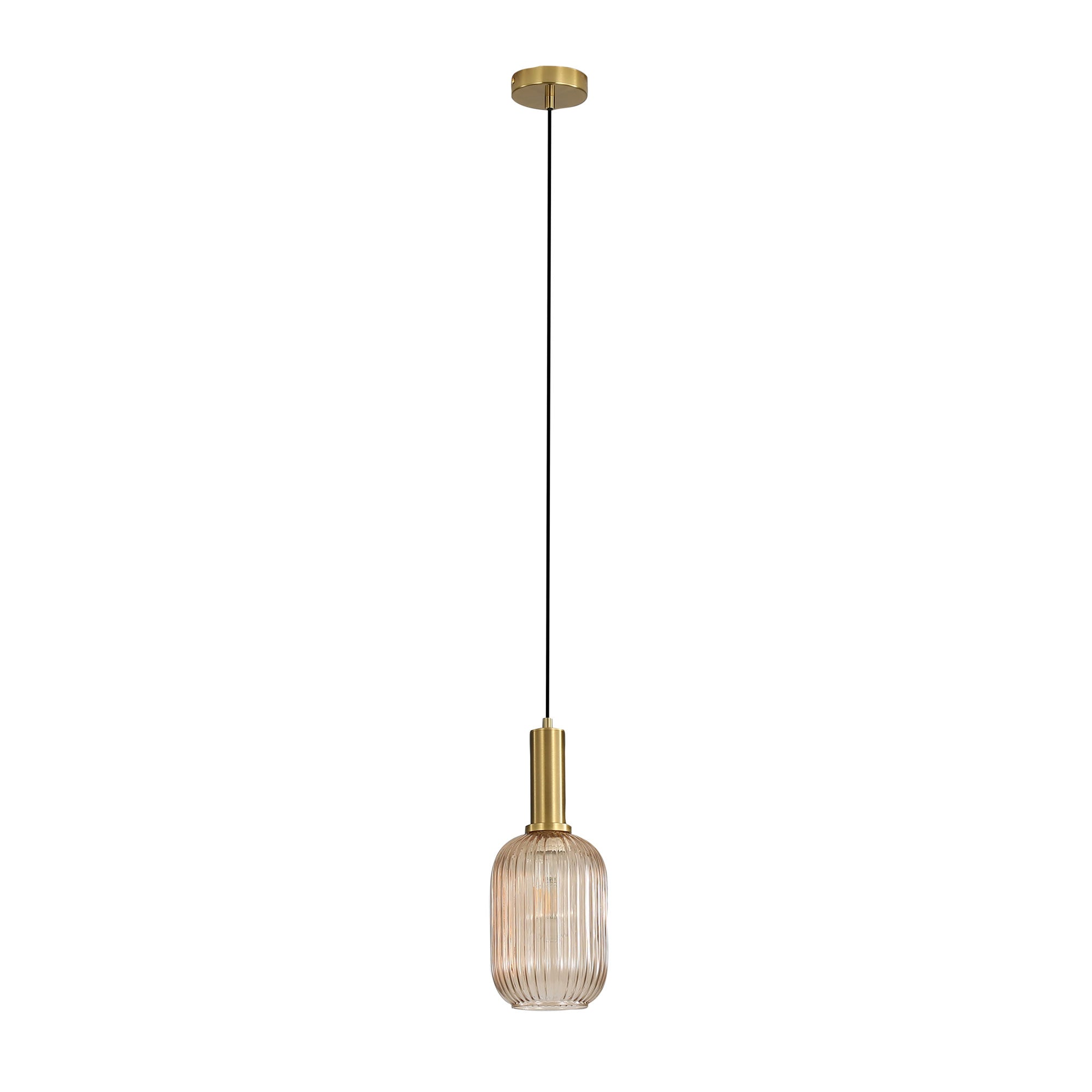 Luxe Pendant Light Amber - OL63751/13AM