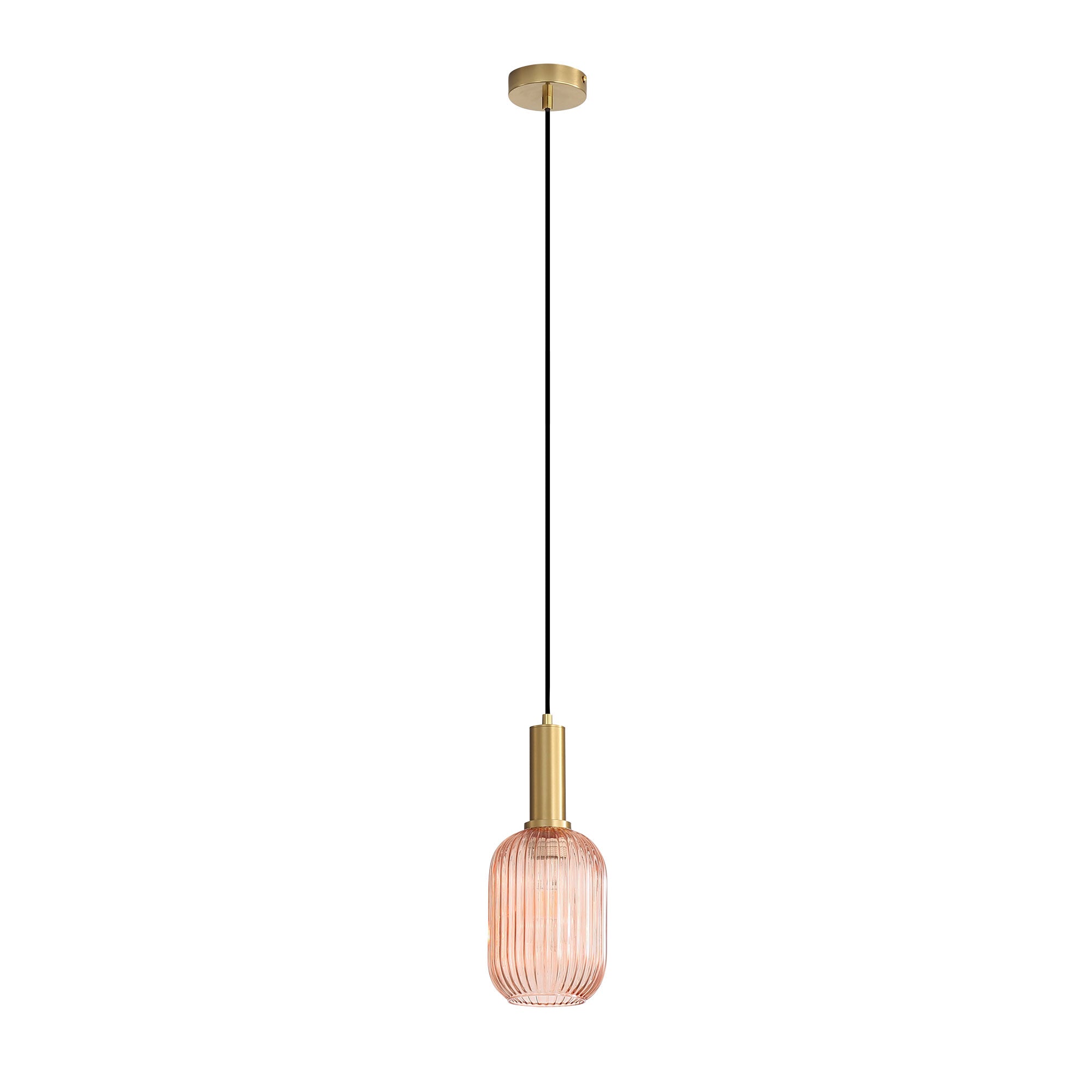 Luxe 130mm Pendant Light Rust Pink - OL63751/13RU