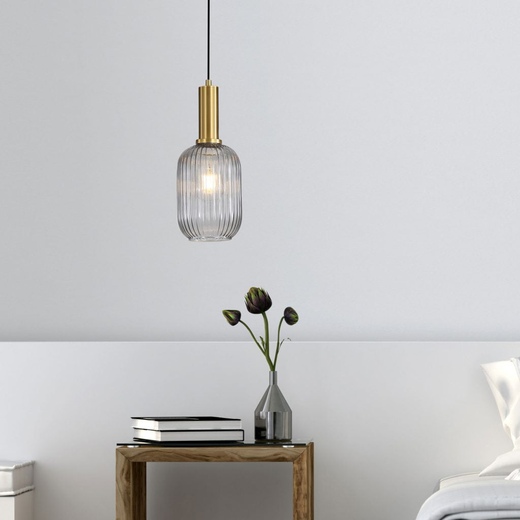 Luxe Pendant Light Smoke - OL63751/13SM