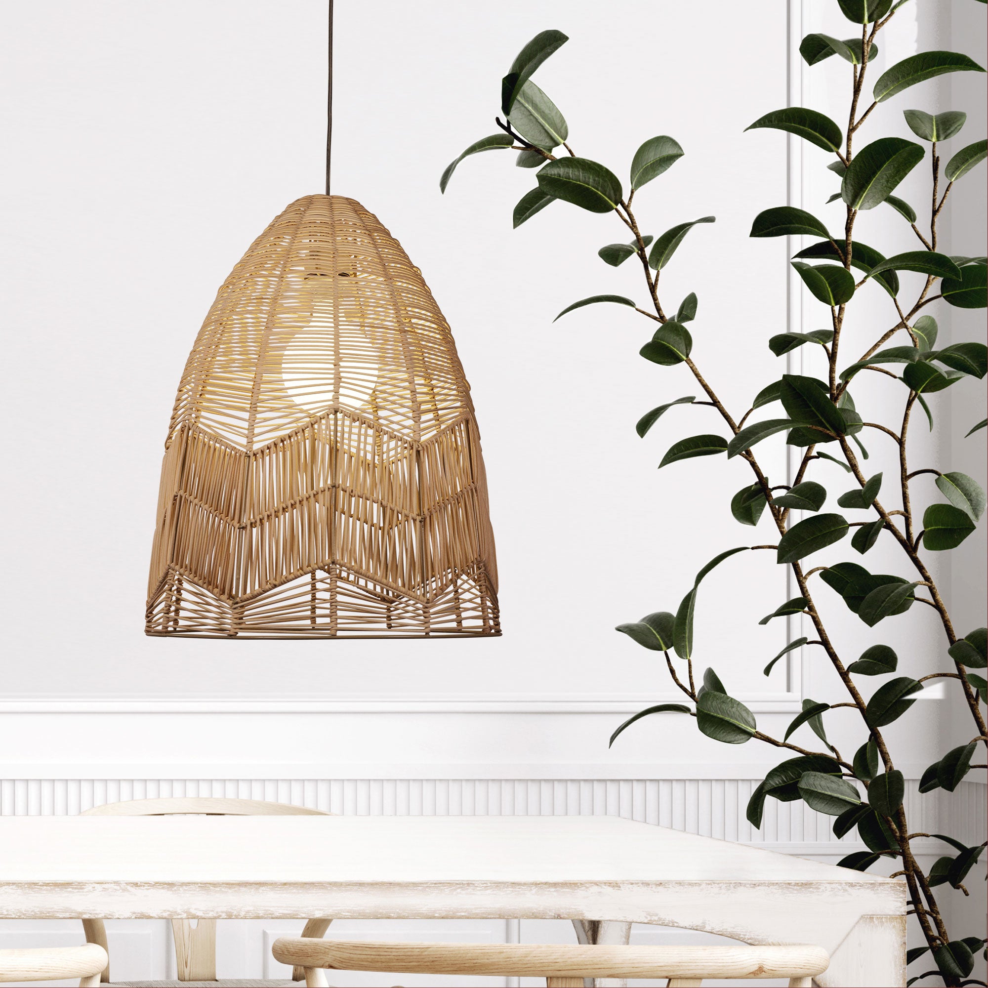 Tanah 1 Light Pendant 450mm - OL64455 (Shade Only)