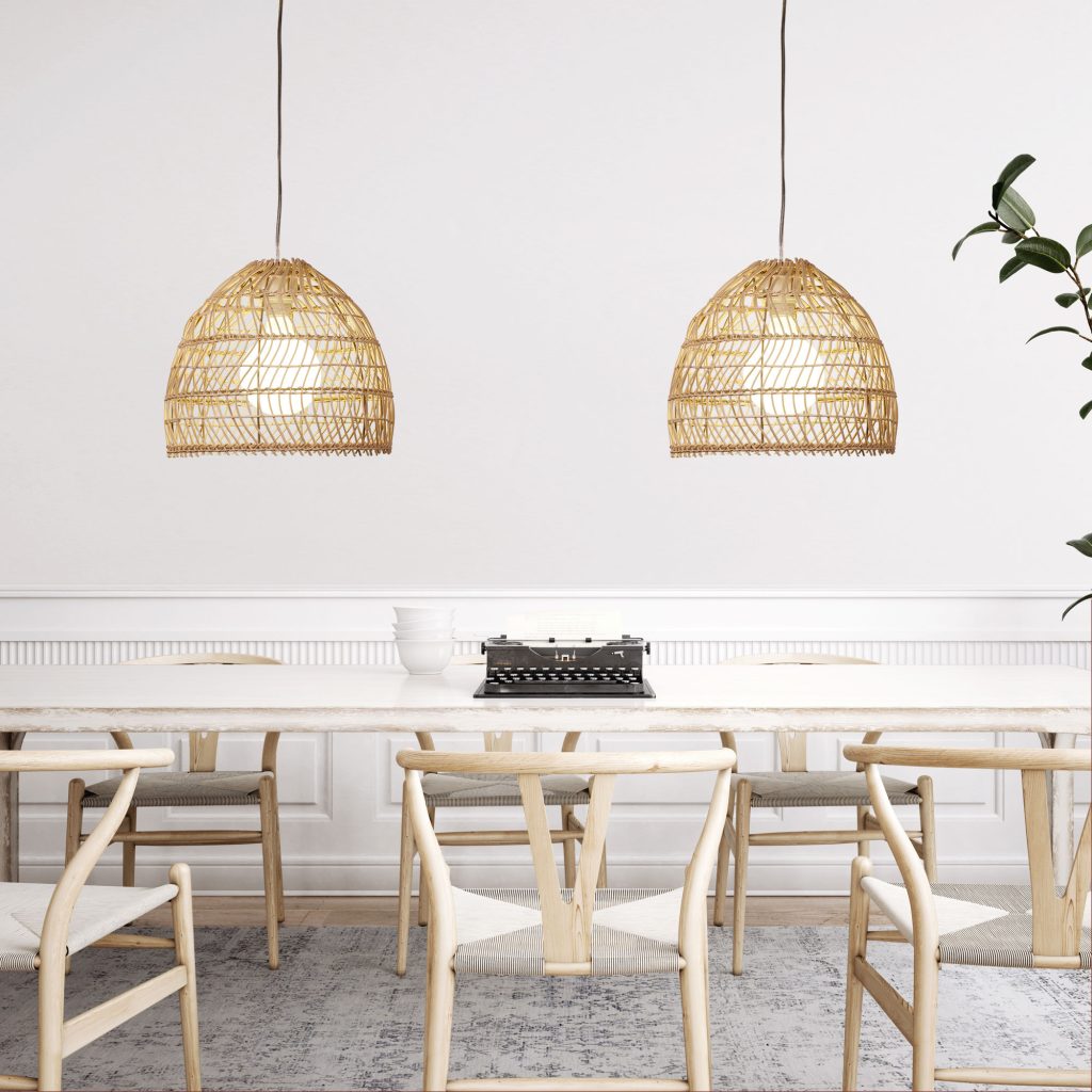 Mette 350mm Pendant Light Natural - OL86442