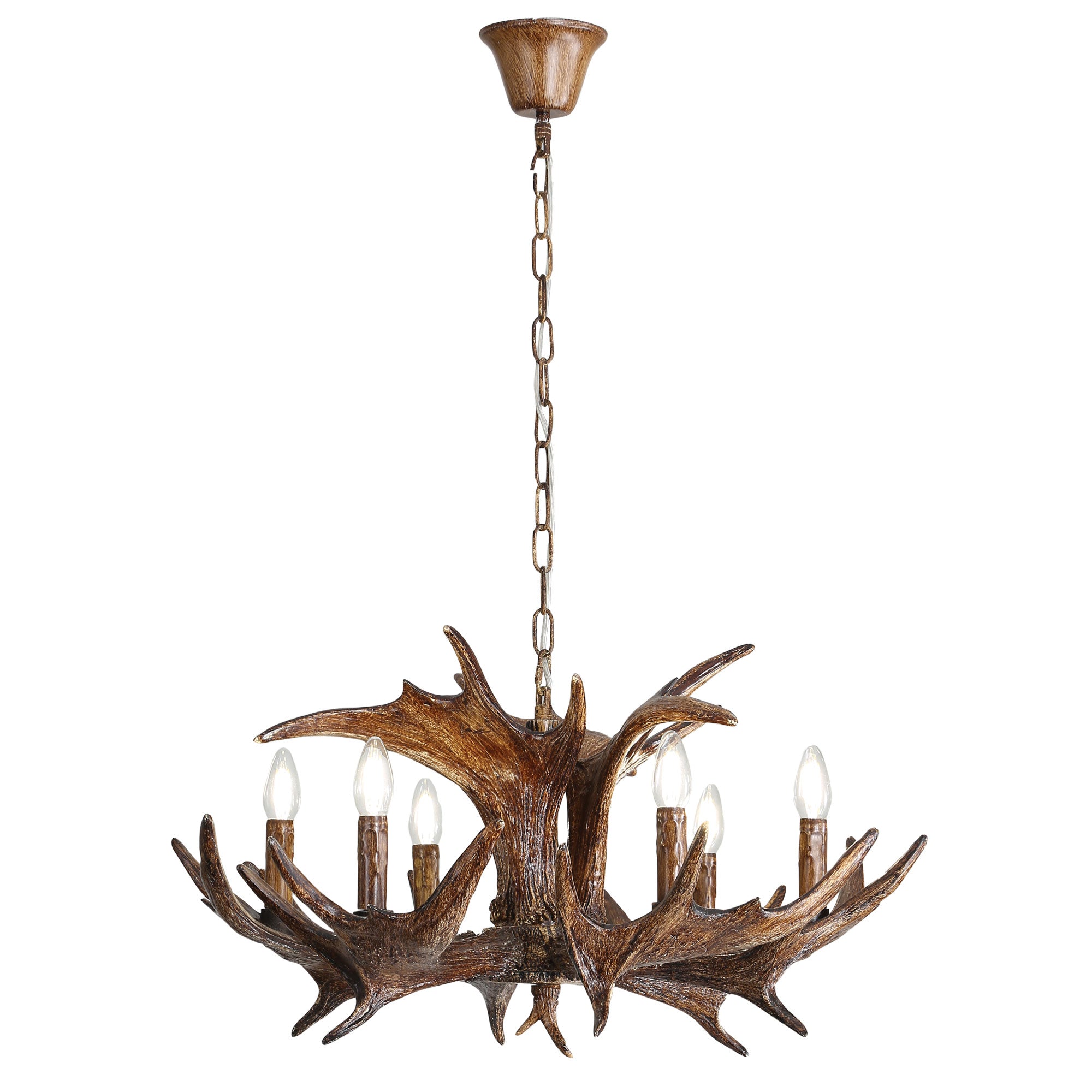 Ramure 6 Light Pendant Natural - OL65281/6