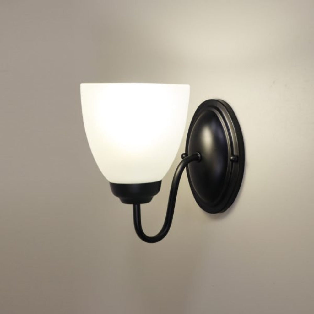 Buy Wall Sconce Australia Rochester Wall Light Black - OL65321/1BK