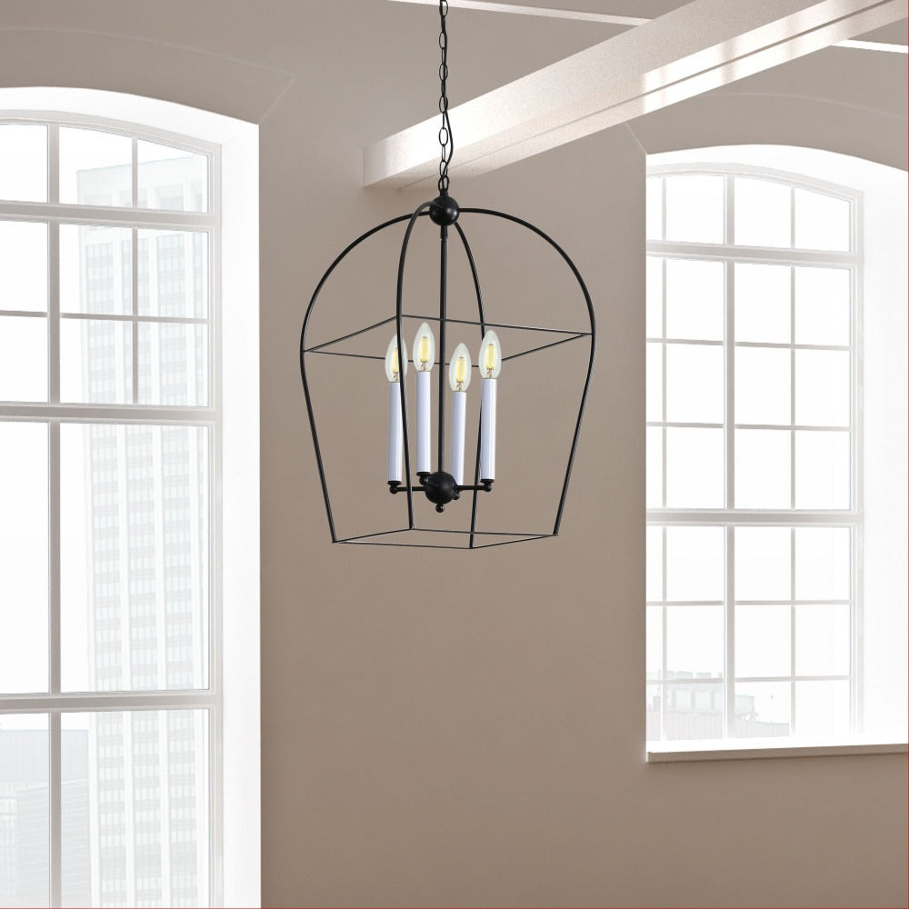 Buy Chandeliers Australia LANGDON Chandelier Black - OL65625BK