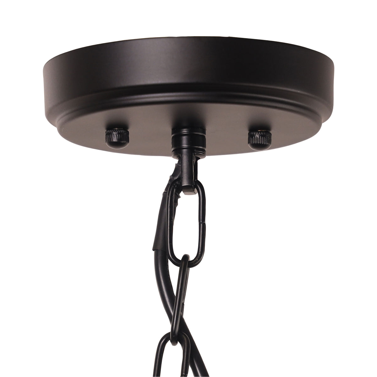 Foxdale 3 Light Pendant Light Matt Black - OL69431/3BK