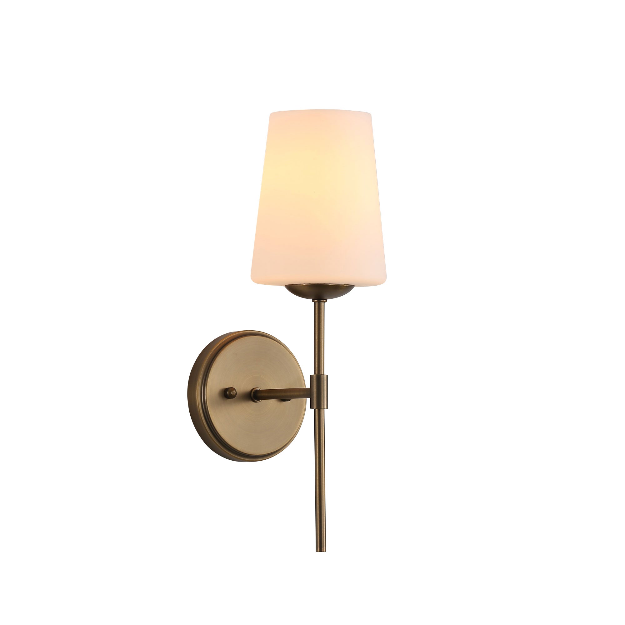 Kinbury Wall Light Bronze & White - OL69463BZ