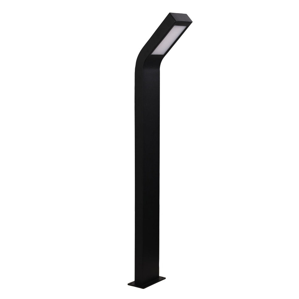 Buy Bollard Lights Australia VANGUARD Bollard Light Black Metal - OL7190BK