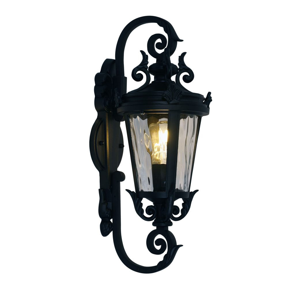 Albion Traditional Outdoor Wall Light Black - OL7381BK
