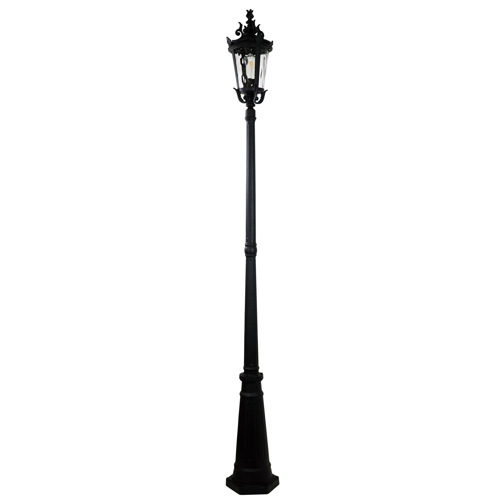 Albion Traditional Outdoor Post Light Black - OL7386BK