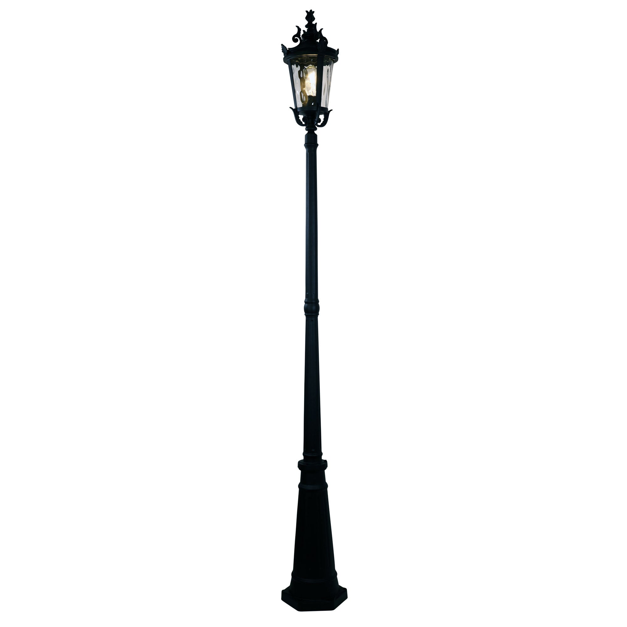 Albion Traditional Outdoor Post Light Black - OL7386BK