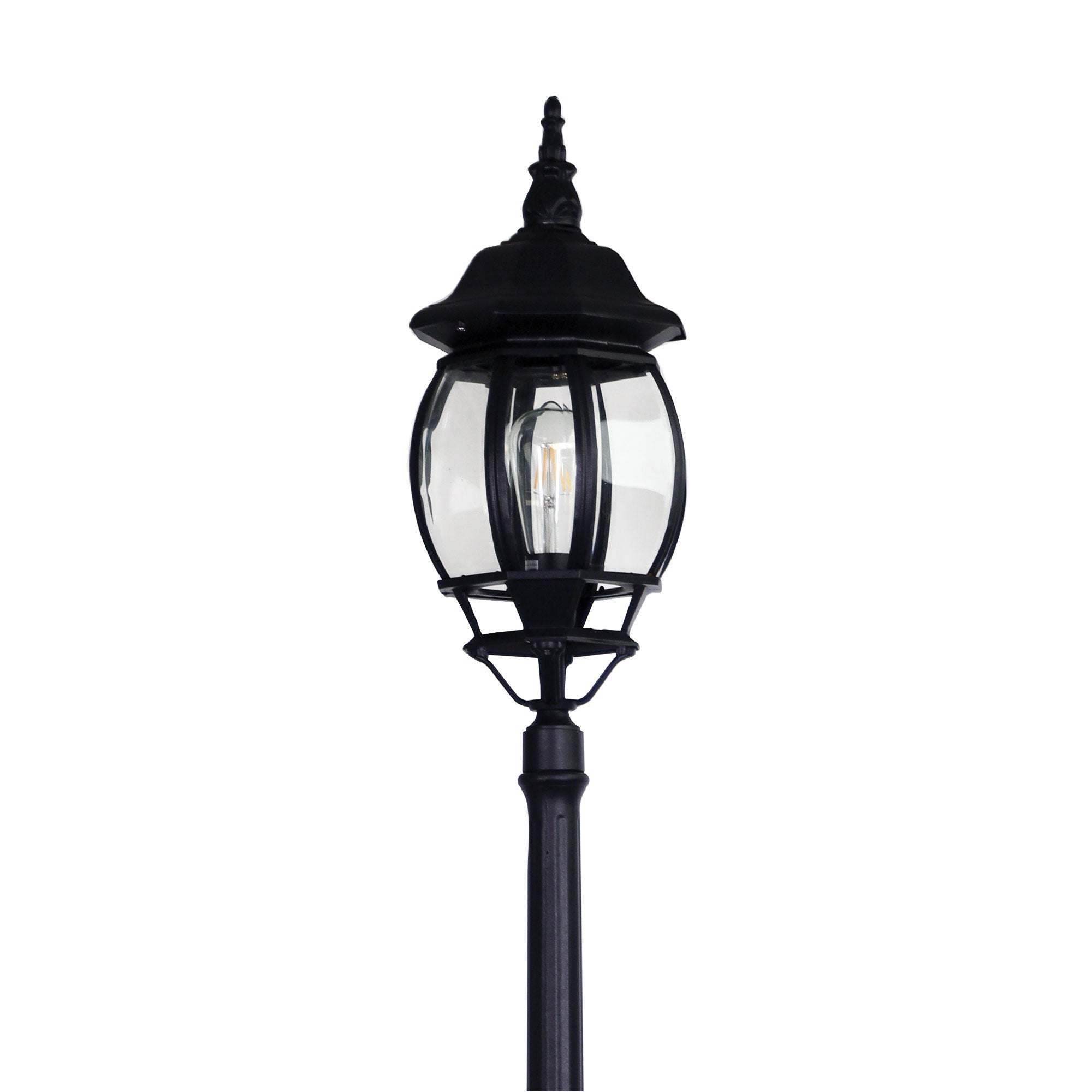 Highgate 1 Light Post Lights Black - OL7669BK