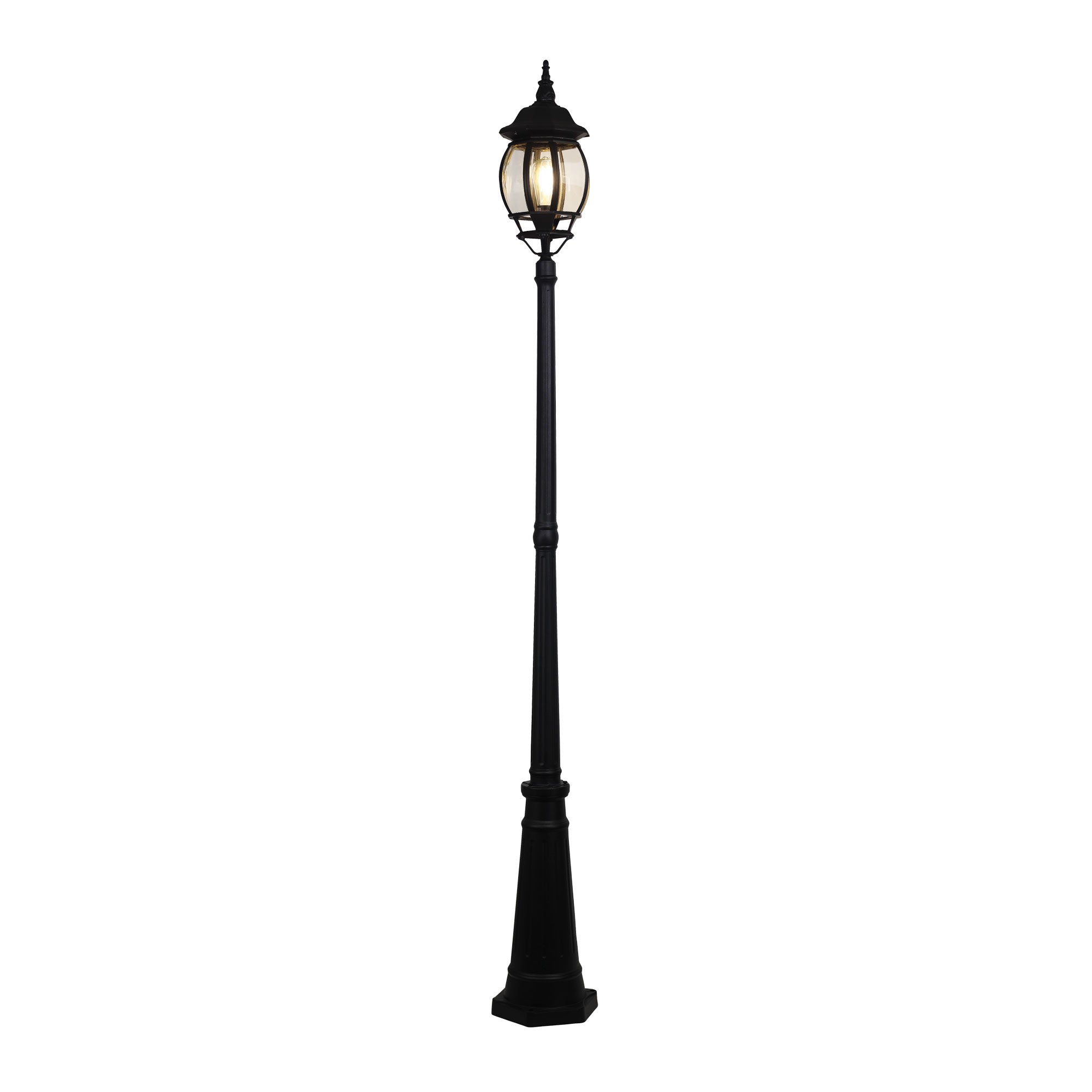 Highgate 1 Light Post Lights Black - OL7669BK