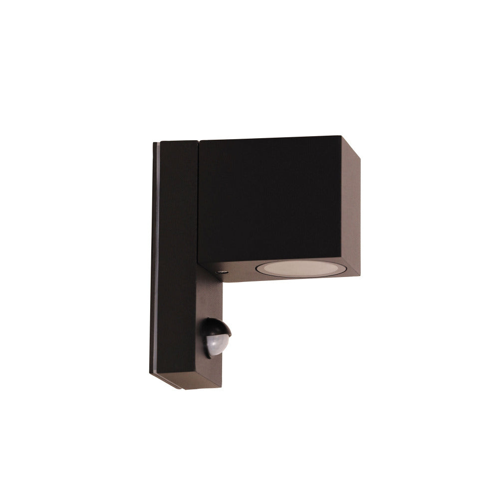 Buy Security Wall Lights Australia ATLAS Wall Light With Sensor Black - OL7826BK