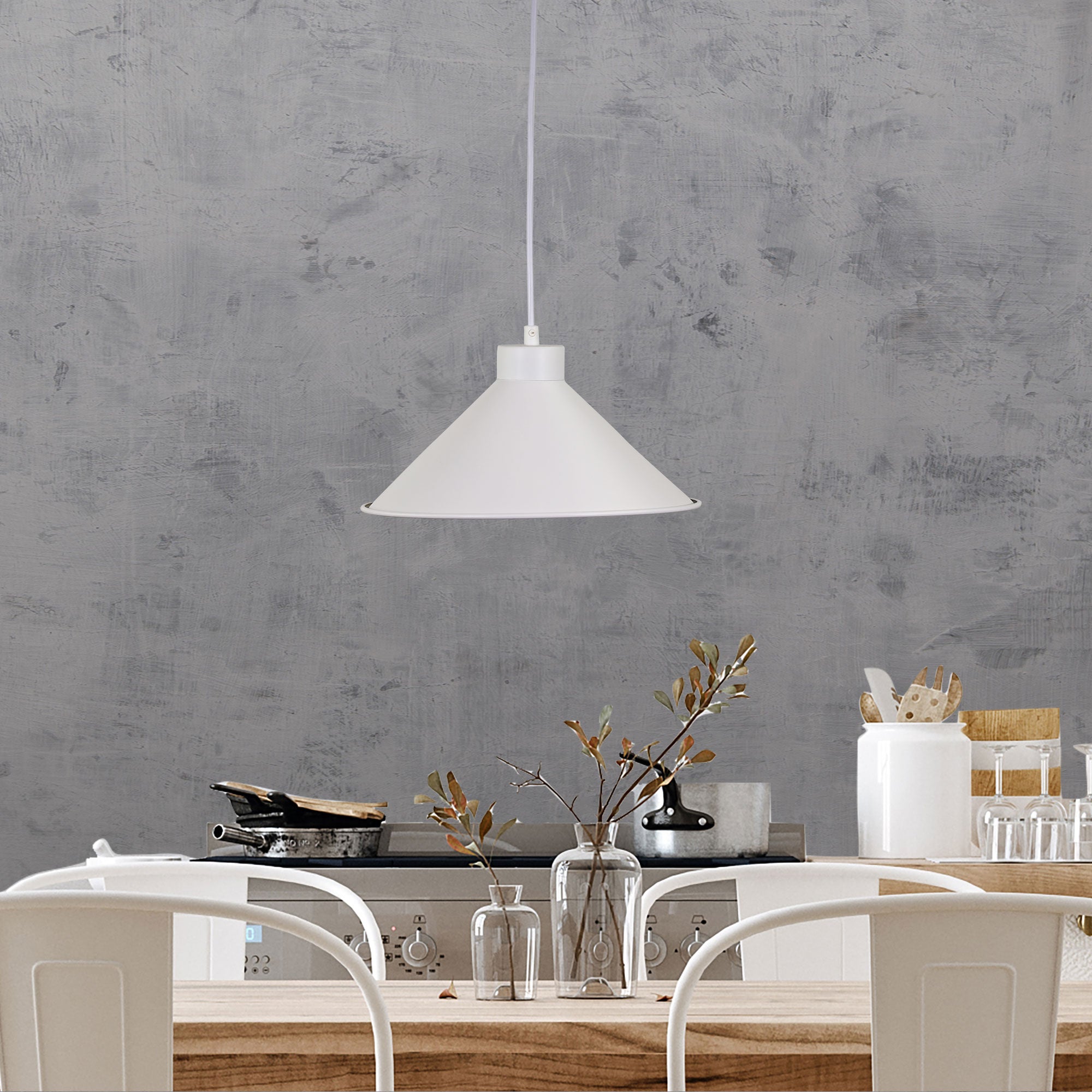 Victoriana Pendant Light White - OL86272