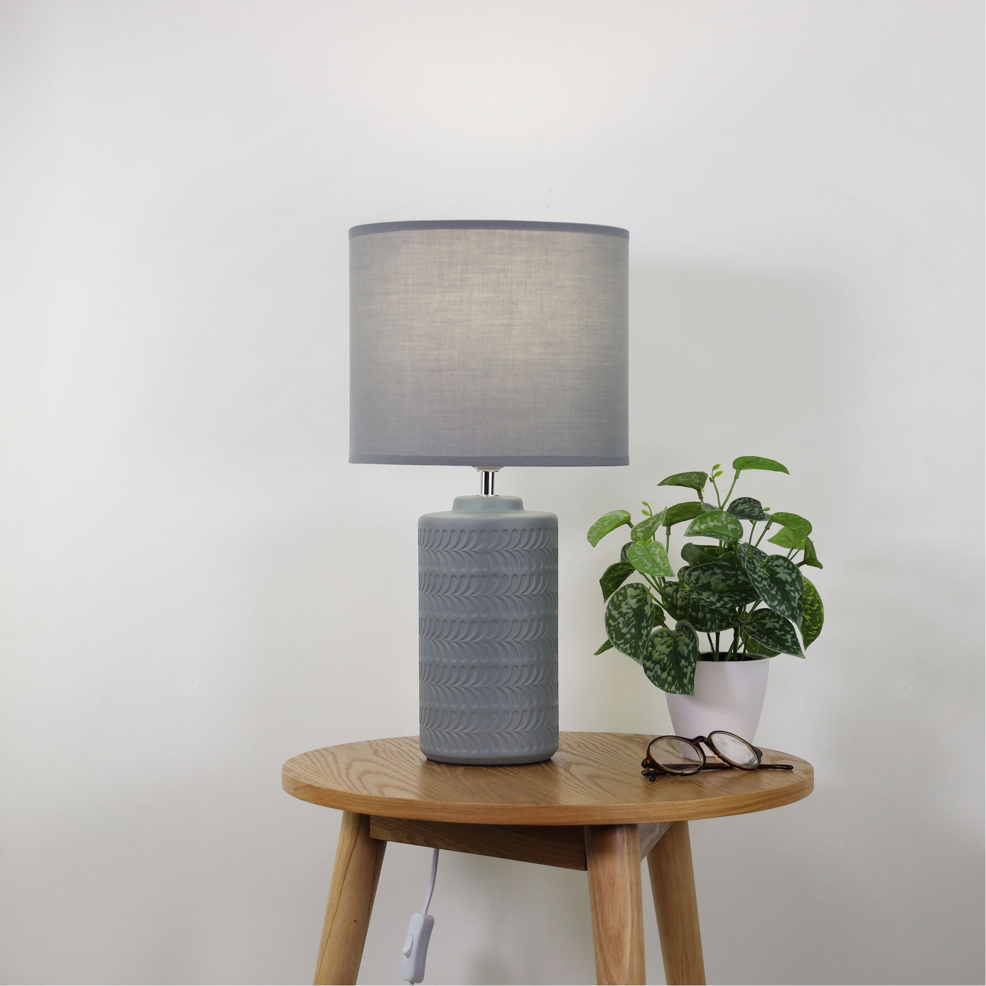 JENNY Table Lamp Grey - OL90161GY