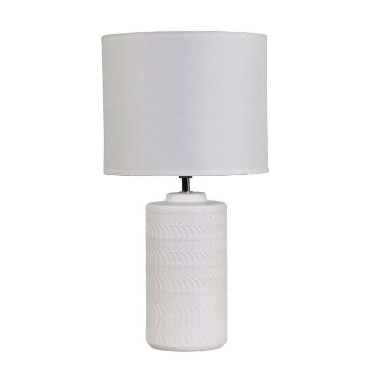 JENNY Table Lamp White - OL90161WH