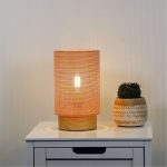 LENNY Table Lamp Pink Metal - OL90162PK