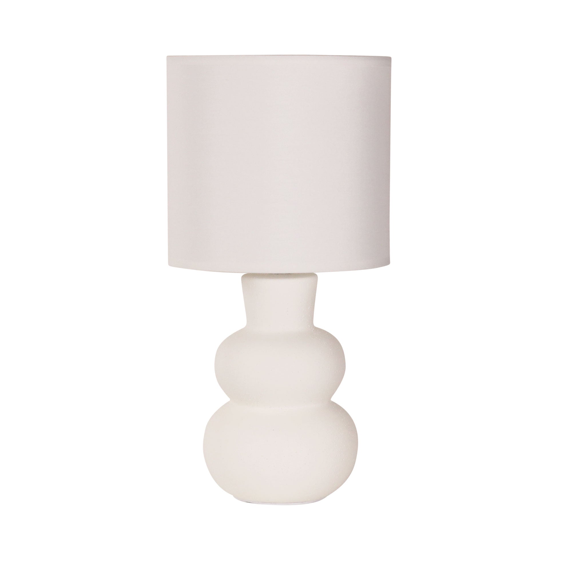 Holla Table Lamp White Base With White Shade - OL90163WH
