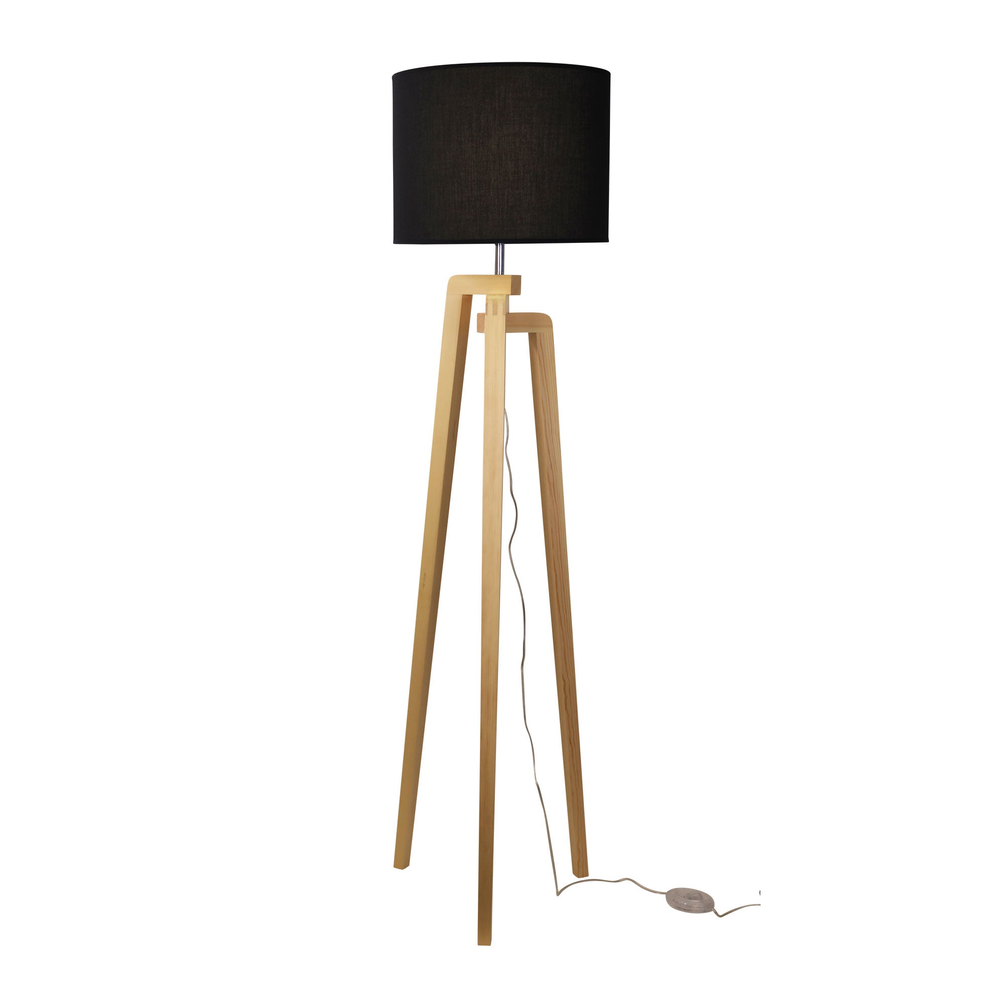 Lund Floor Lamp Black - OL93525BK