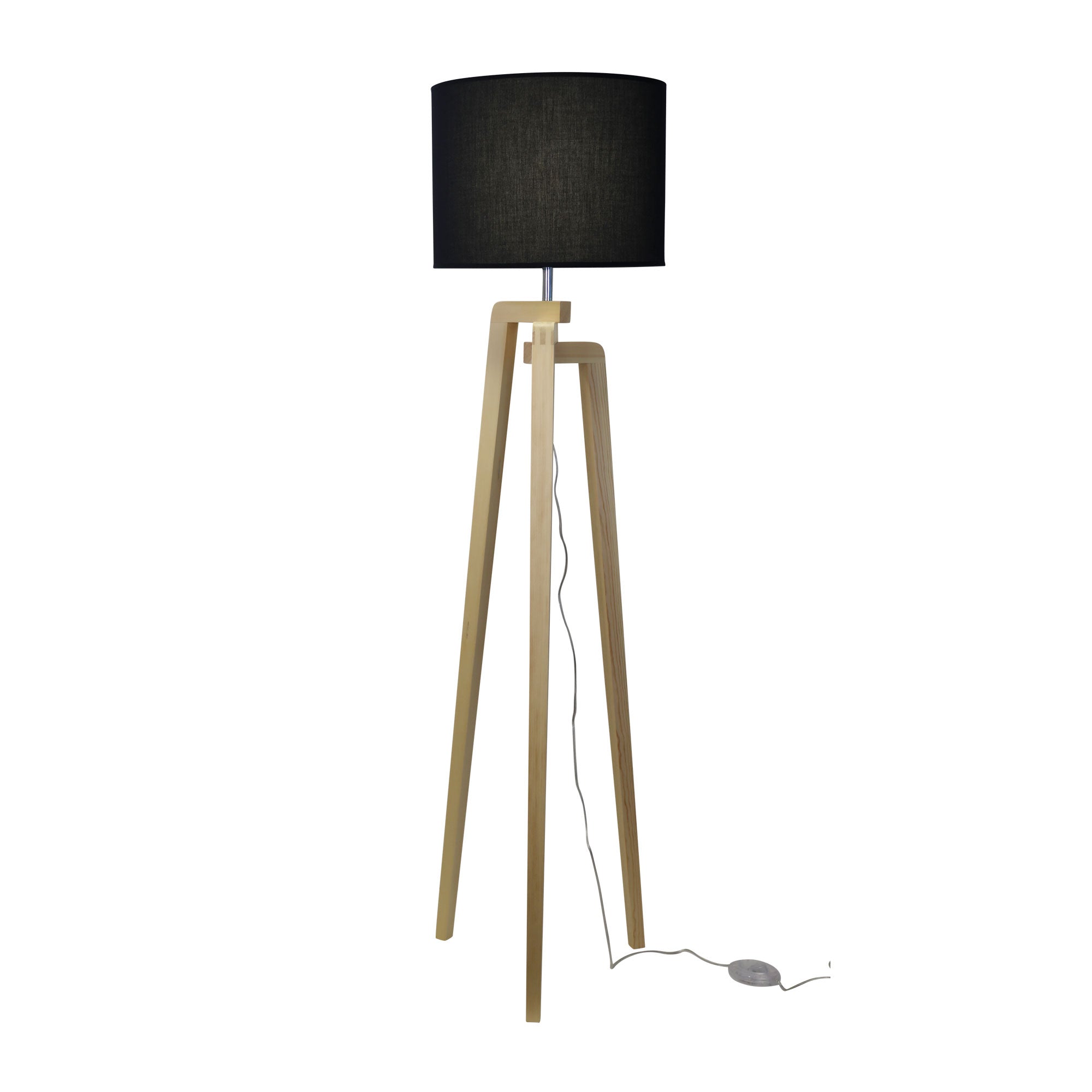Lund Floor Lamp Black - OL93525BK