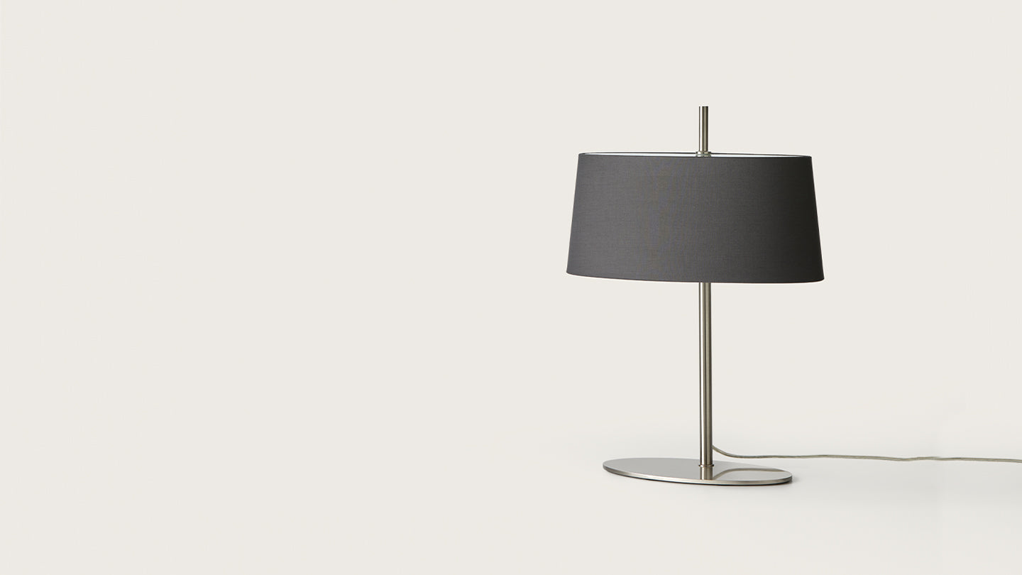 Ona Table Lamp Nickel - ARO.S1029/BCO