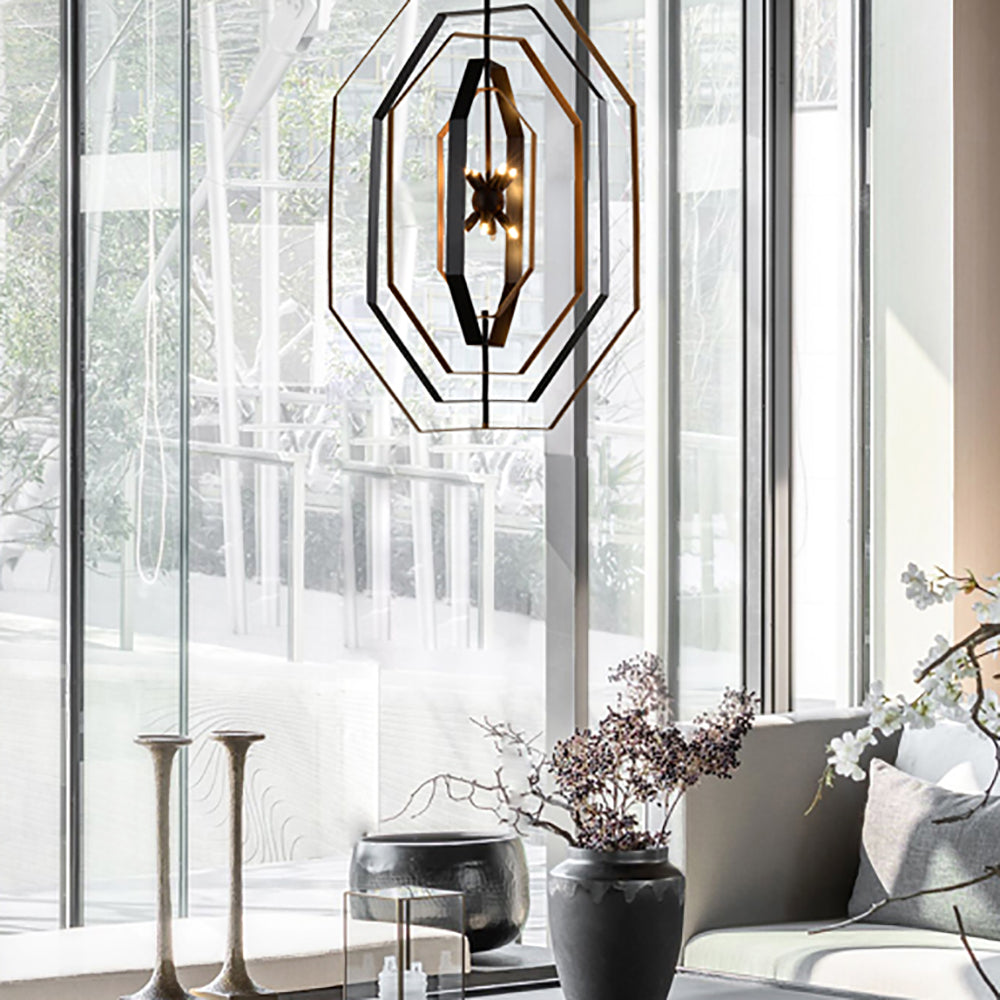 Buy Pendant Lights Australia ORBITA 8 Light Pendant Oil Rubbed Bronze - ORBITA2