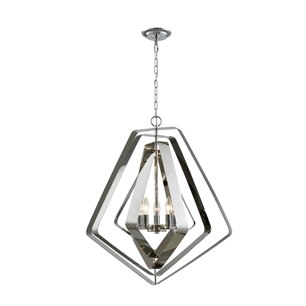 Buy Pendant Lights Australia ORBITA 5 Light Pendant Polished Nickel - ORBITA5