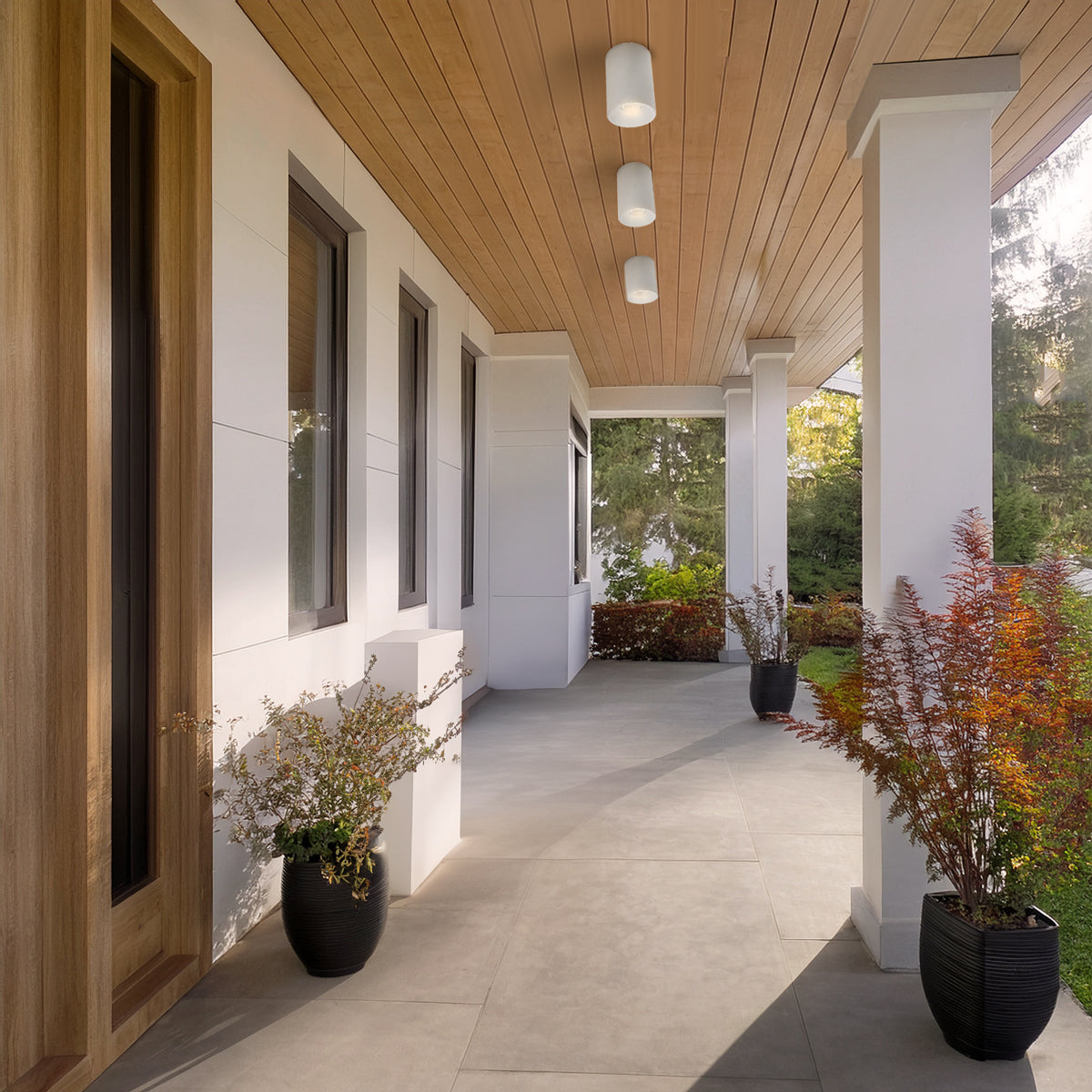 Oren LED Surface Mounted Downlight 18W TRI Colour White - OREN CTC915-WH3C