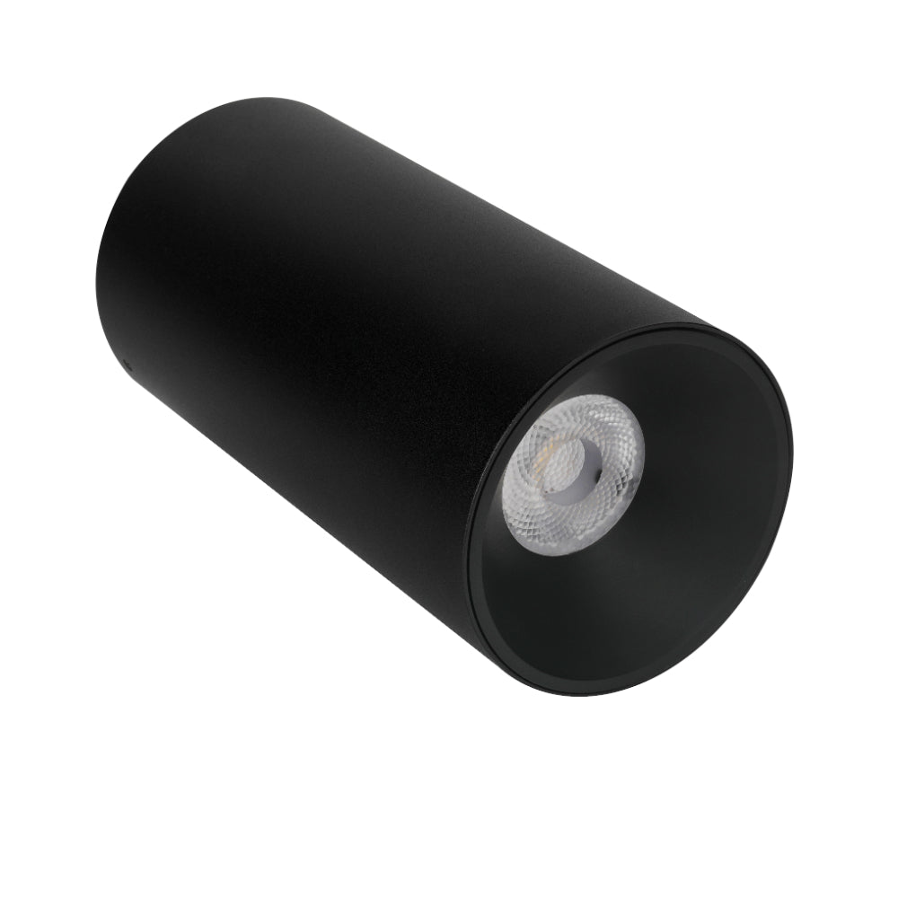 Oren LED Surface Mounted Downlight 24W TRI Colour Black - OREN CTC918-BK3C