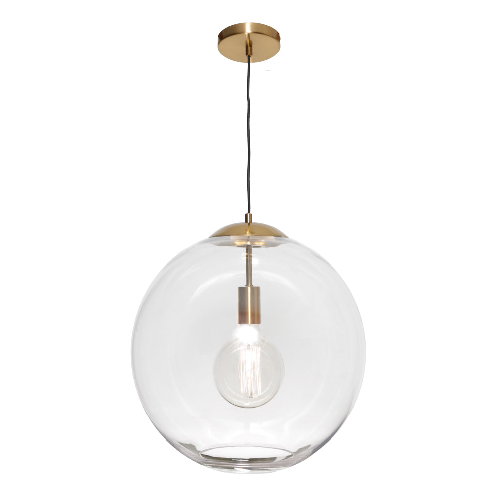 Orpheus Pendant Light W400mm Gold Metal - ORPH1PLGLD