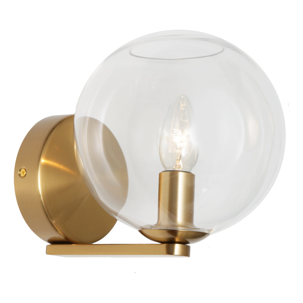 Orpheus Wall Sconce Light Gold Metal - ORPH1WGLD