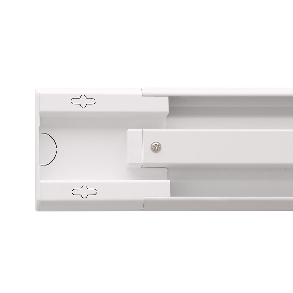 Buy LED Batten Lights Australia Lanky 50W LED Wide Batten TRI Colour White 1190mm With Sensor - 204766