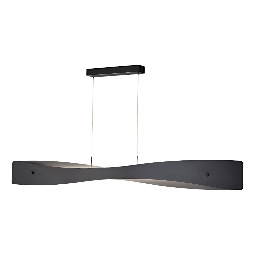 Palento Island LED Pendant Light Black 3CCT - PALE1PLEDBLK