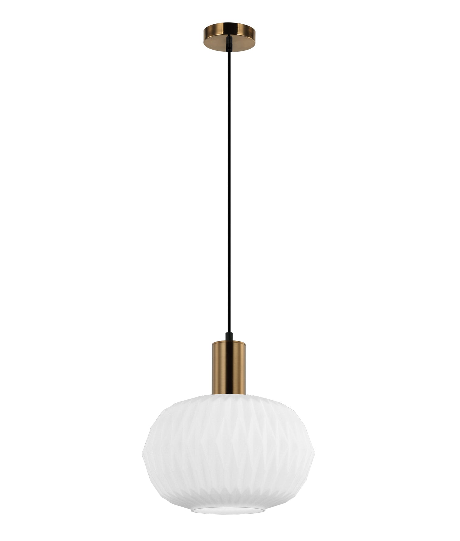 Papel Dome Glass Pendant Light Opaque Glass - PAPEL2