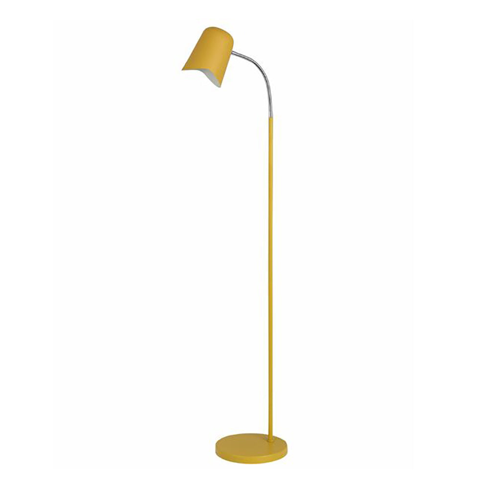Buy Floor Lamps Australia PASTEL Interior Powder Coated Iron Floor Lamp Yellow - PASTEL28FL