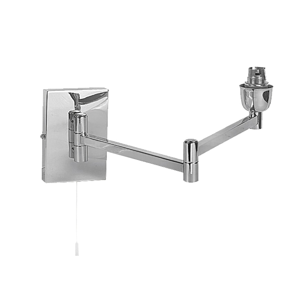 Square Swing Arm Wall Light Chrome - PD8163-CH