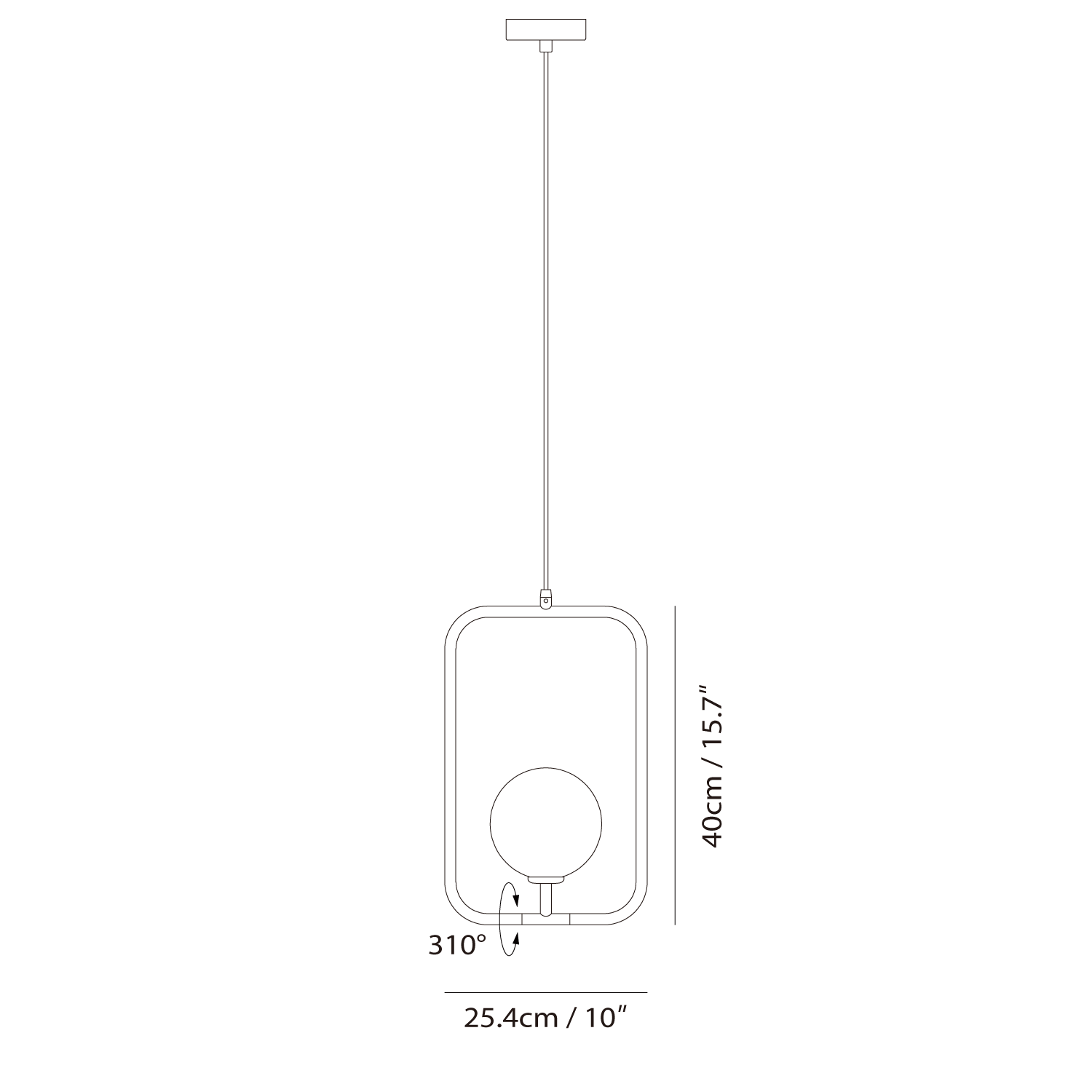 Sircle Pendant Light Small & Large